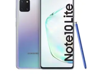 Samsung Galaxy NOTE 10 Lite 128GB (Sølv) - Grade B