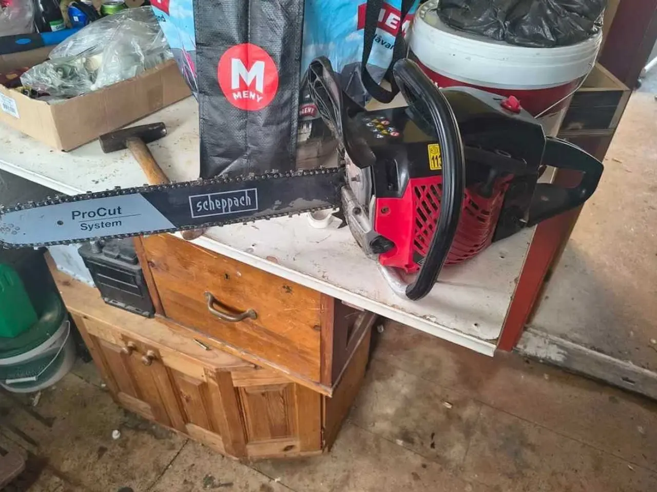 Billede 1 - SCHEPPACH MOTORSAV i fin stand