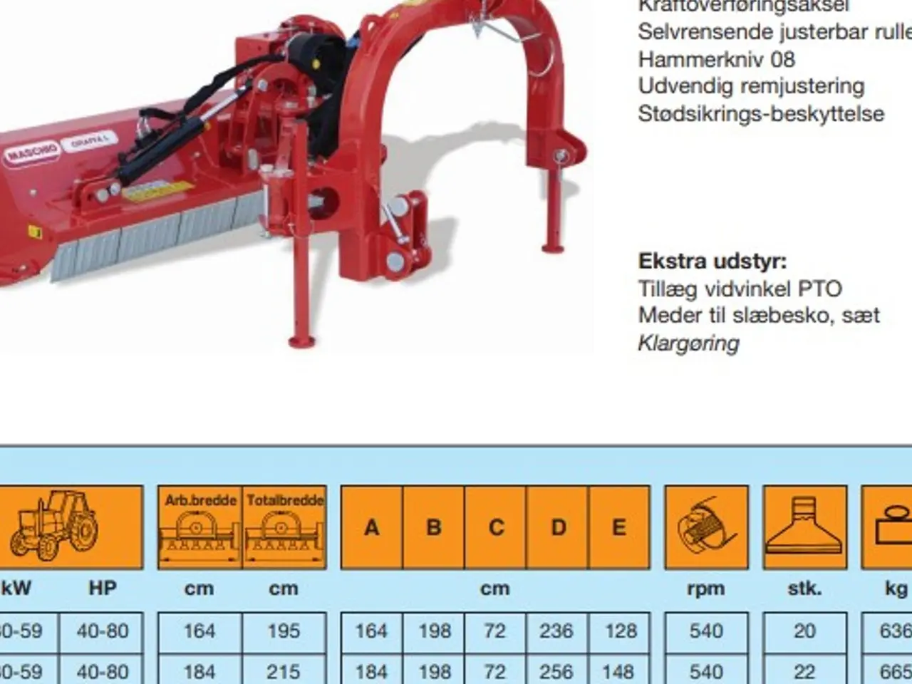 Billede 17 - Maschio Giraffa L 190