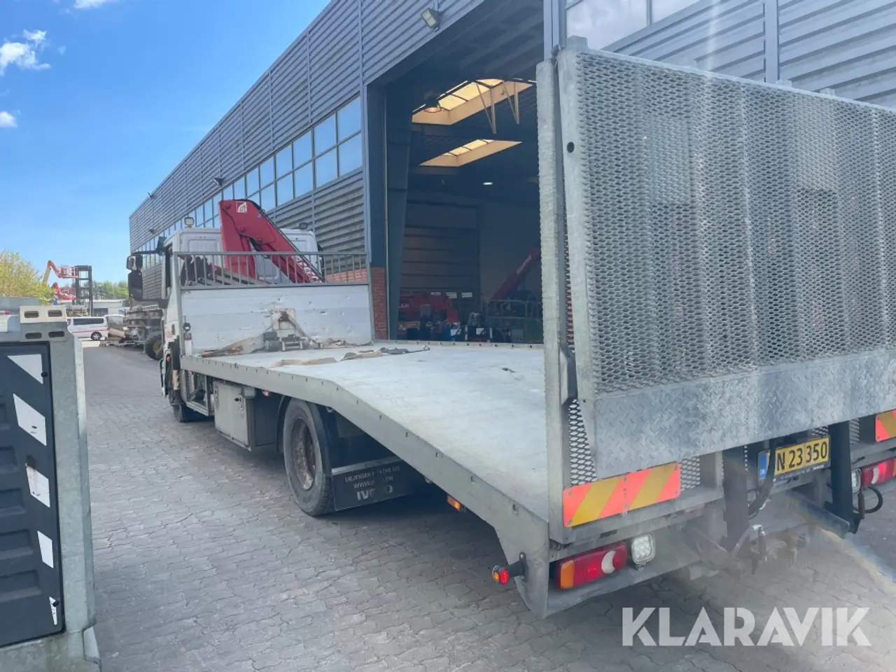 Billede 7 - Lastbil Iveco Eurocargo med Kran og knæklad