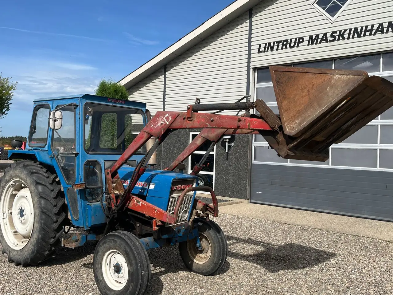Billede 14 - Ford 4000 Med servo og frontlæsser