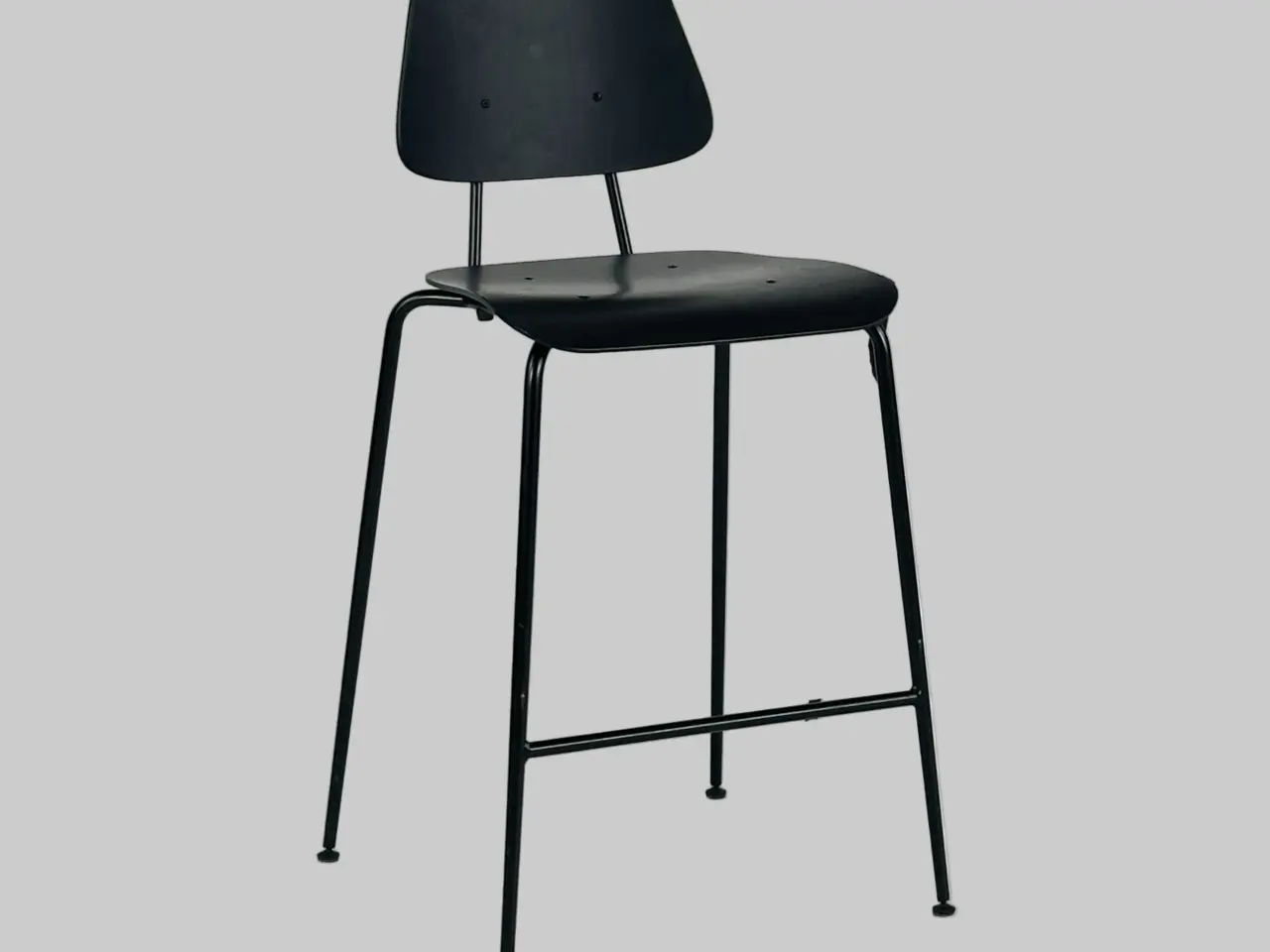 Billede 1 - Labofa 11.3 Chair four-legged Barstol – Sort SH 67 cm