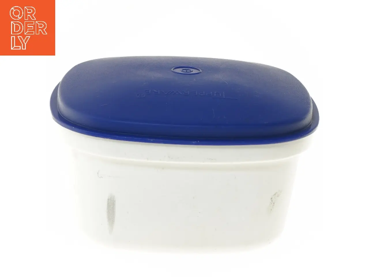 Billede 1 - Ny Tupperware madkasse med blå låg  (str. 23x23x12 cm)