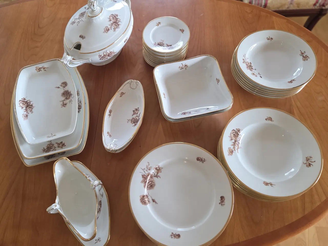 Billede 12 - Vintage spisestel Hutschenreuther Hohenberg Bavari