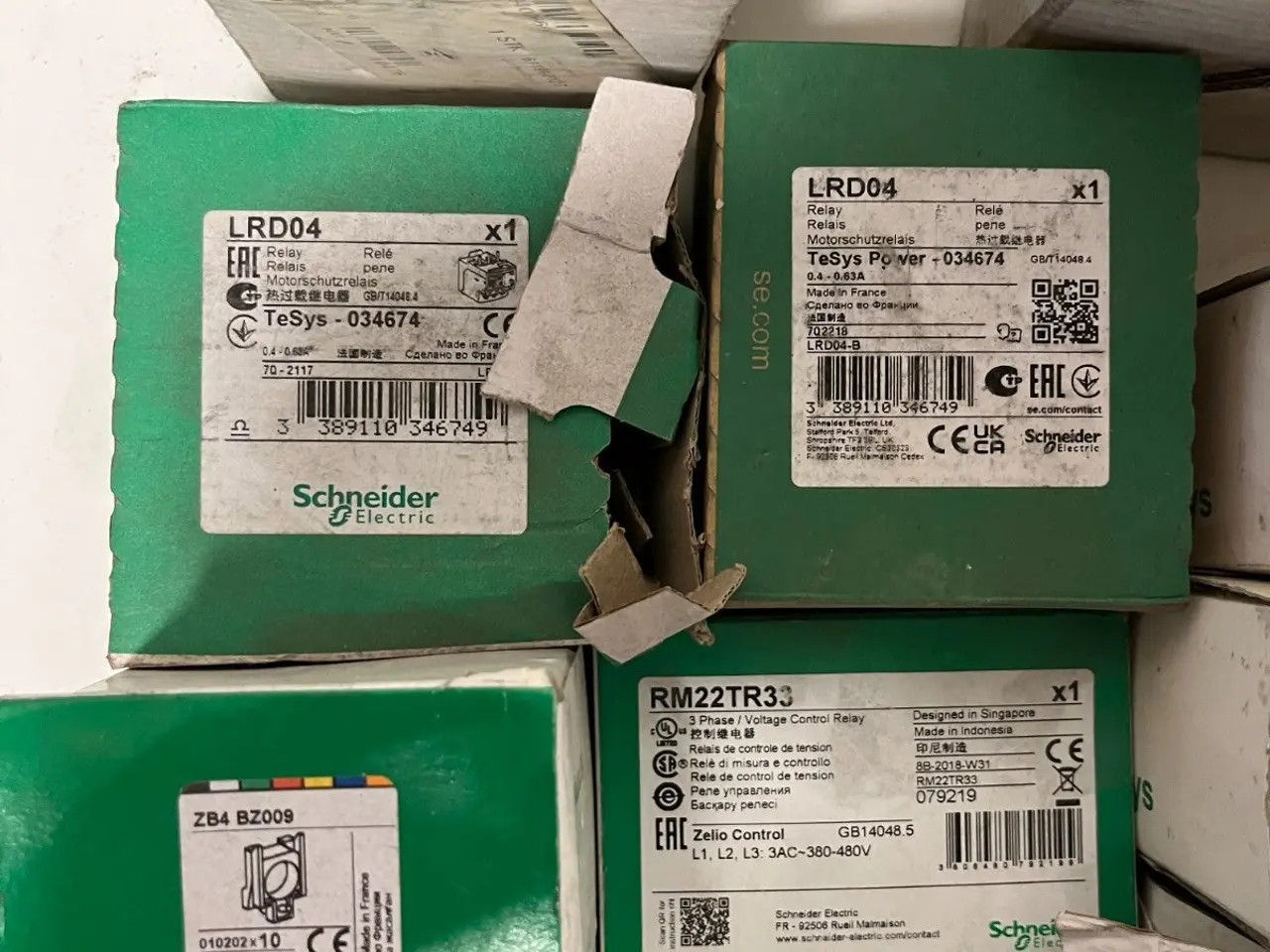 Billede 3 - Schneider Electric Automation parti – 19pcs