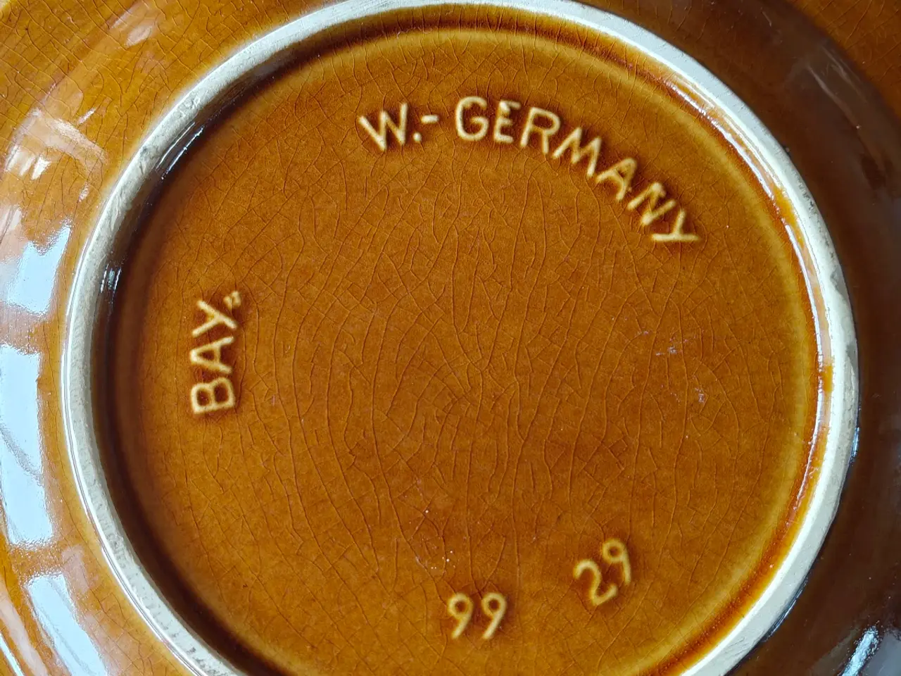 Billede 2 - Bay W. Germany fad/platte 