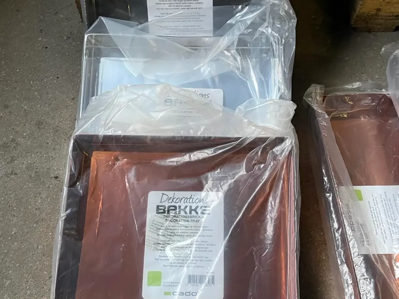 Billede 3 - Parti meget flotte metalbakker 160 stk.