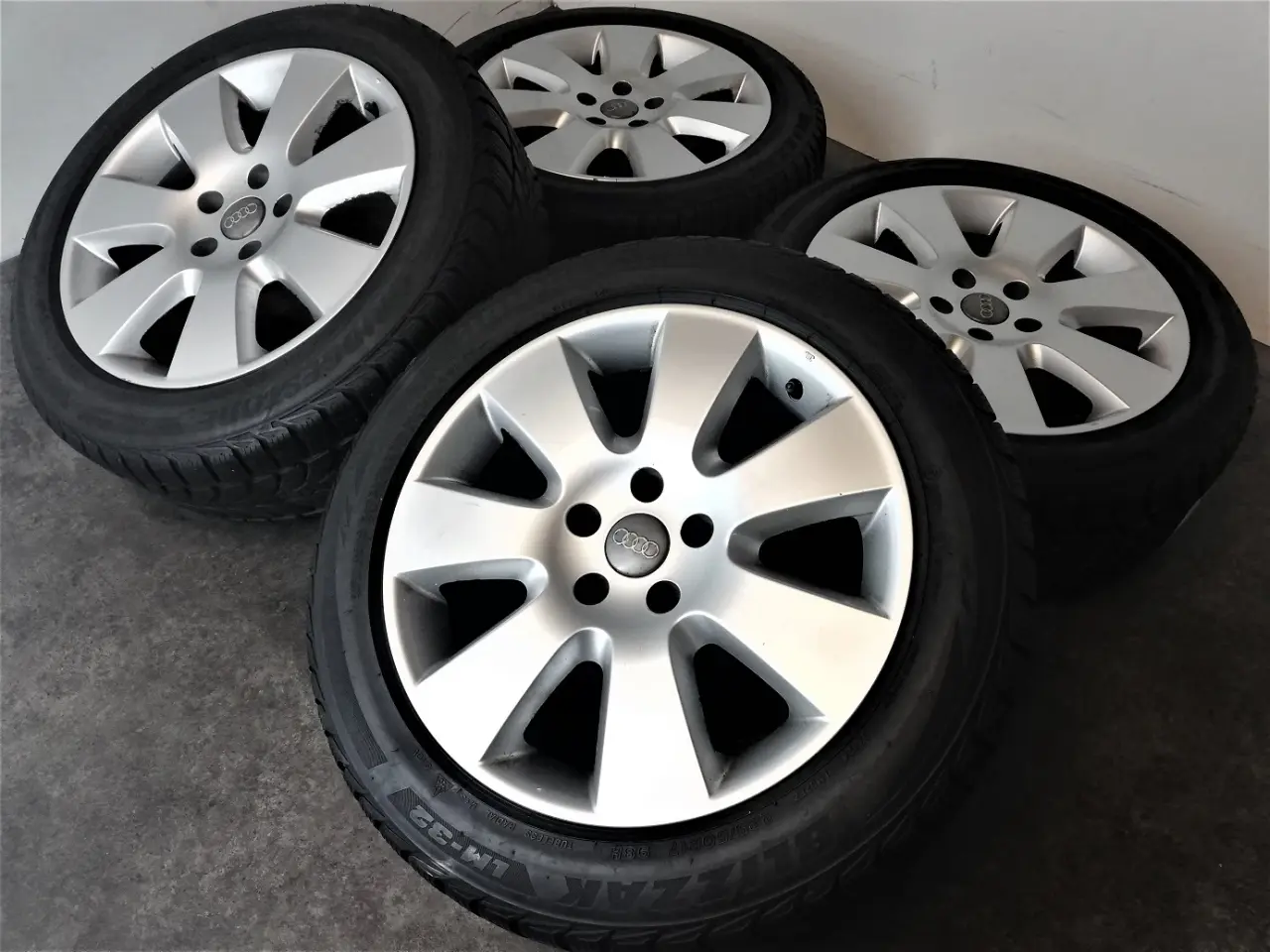 Billede 2 - 5x112 17" ET35 Audi Speedline vintersæt