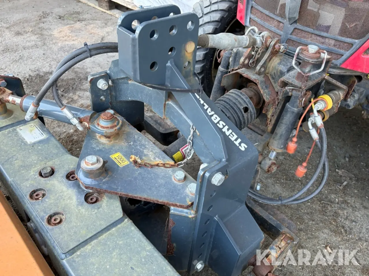 Billede 12 - Traktor Yanmar YT235 - med kost og spreder
