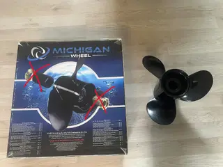 Michigan Wheel 3-bladet bådpropel