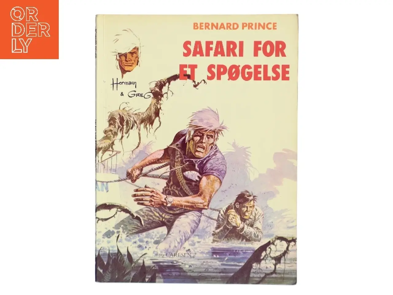 Billede 1 - Safari for et spøgelse af Hermann & Greg (Bog)
