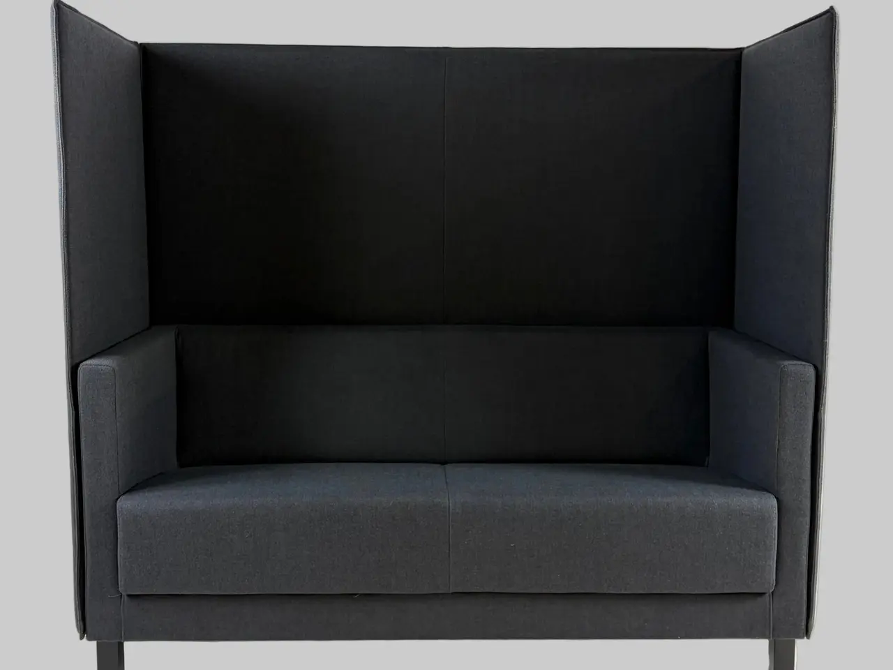 Billede 3 - RBM Vancouver Lite VL2,5 Sofa – Mørkegrå/Sort Stel