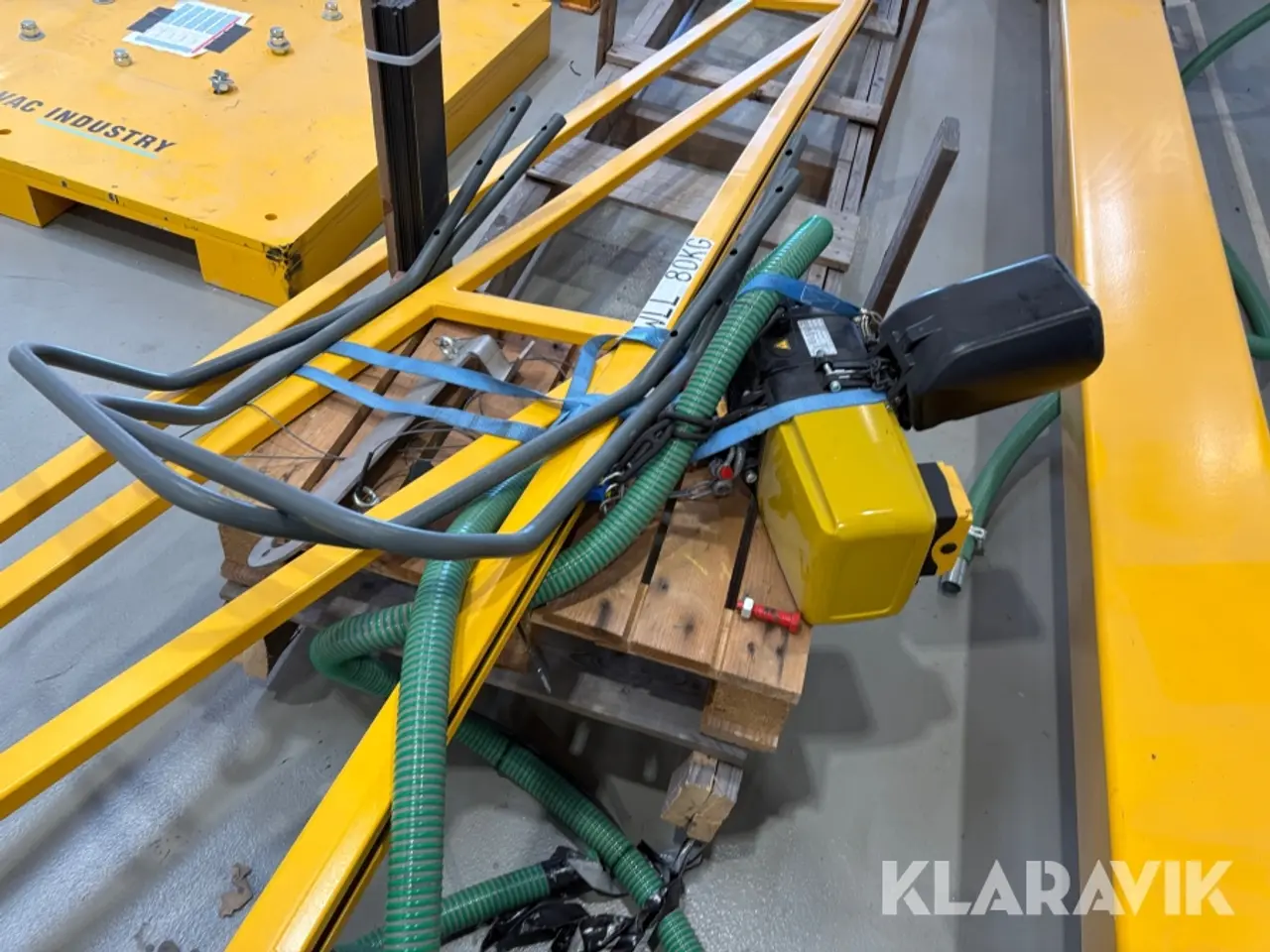 Billede 12 - Svingkran Alvac Søjlesvingkran med platform