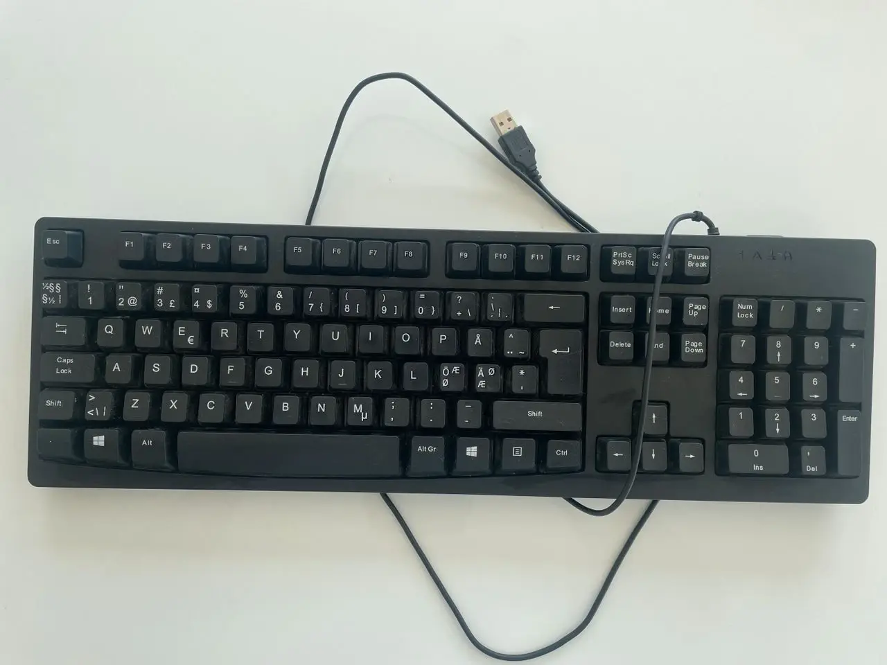 Billede 2 - Eletra EK1000 tastatur, keyboard med kabel