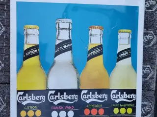 Carlsberg husk - 3 prikker sodavand / skilt