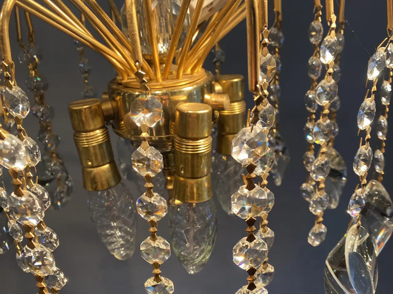 Billede 3 - Krystal Lysekrone