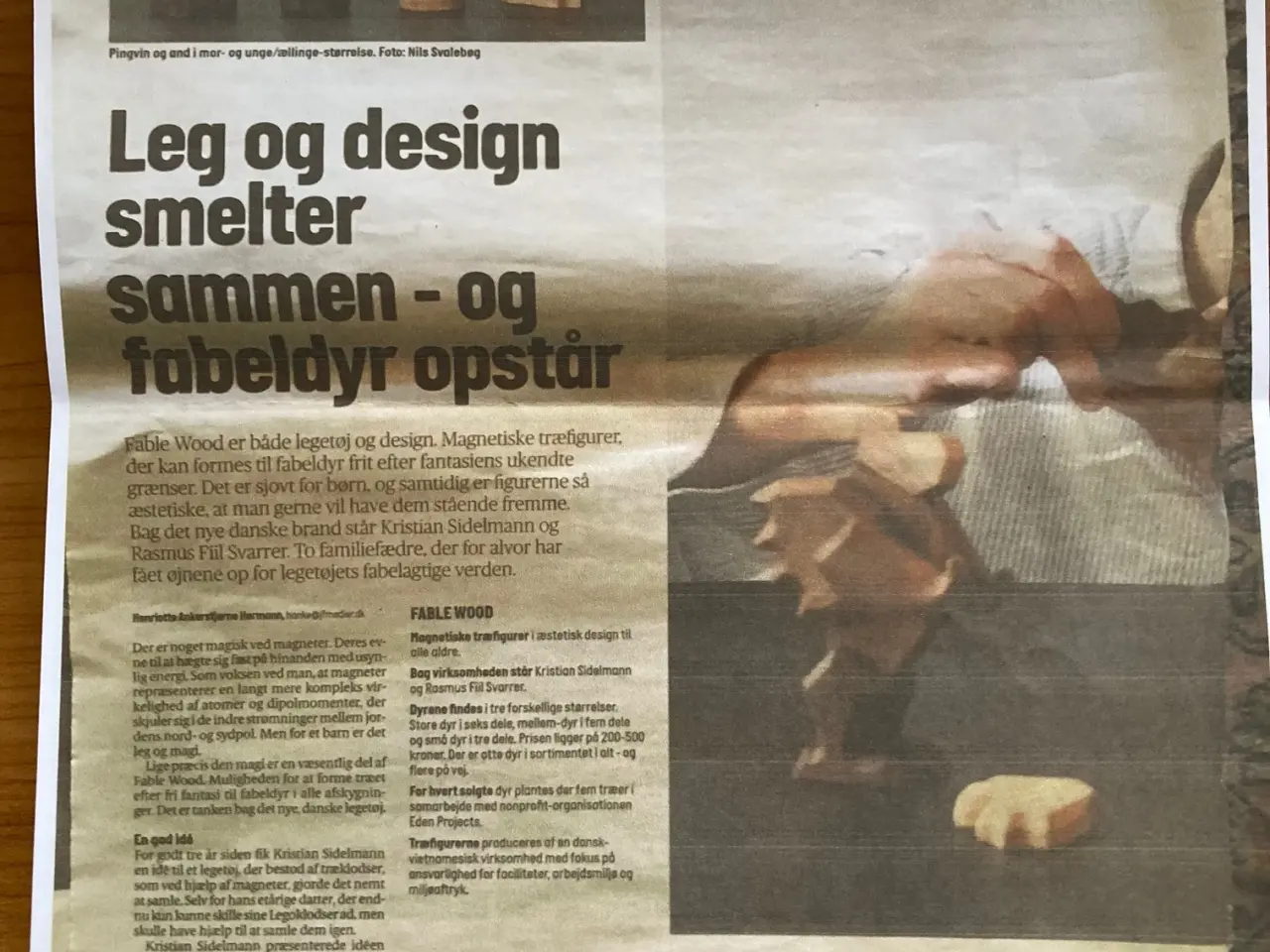 Billede 3 - FableWood - leg og design