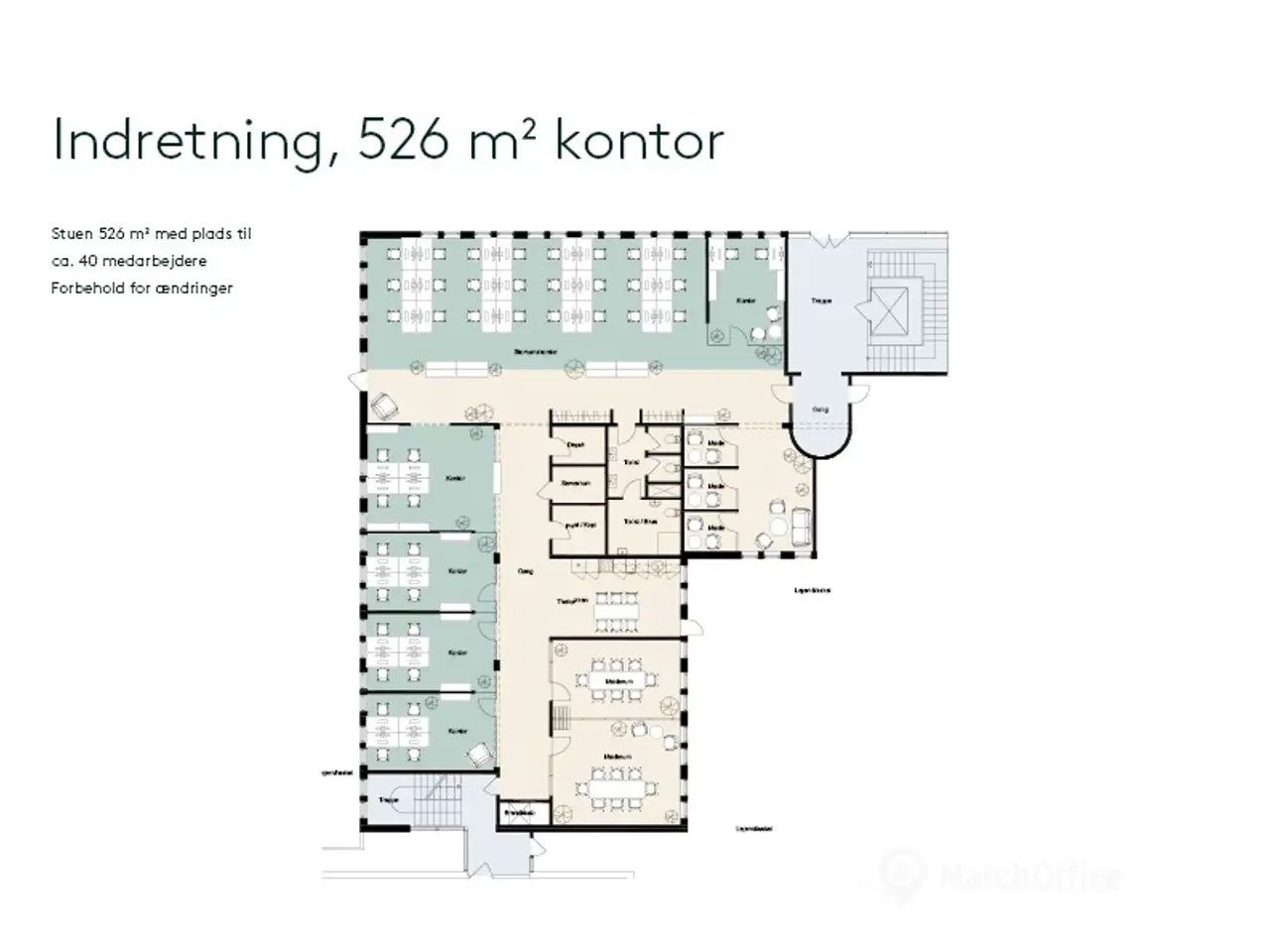 Billede 14 - Kontorlejemål på 526 m²