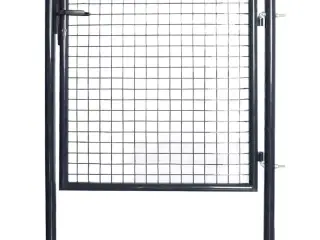 Havelåge i net galvaniseret stål 100x100 cm grå