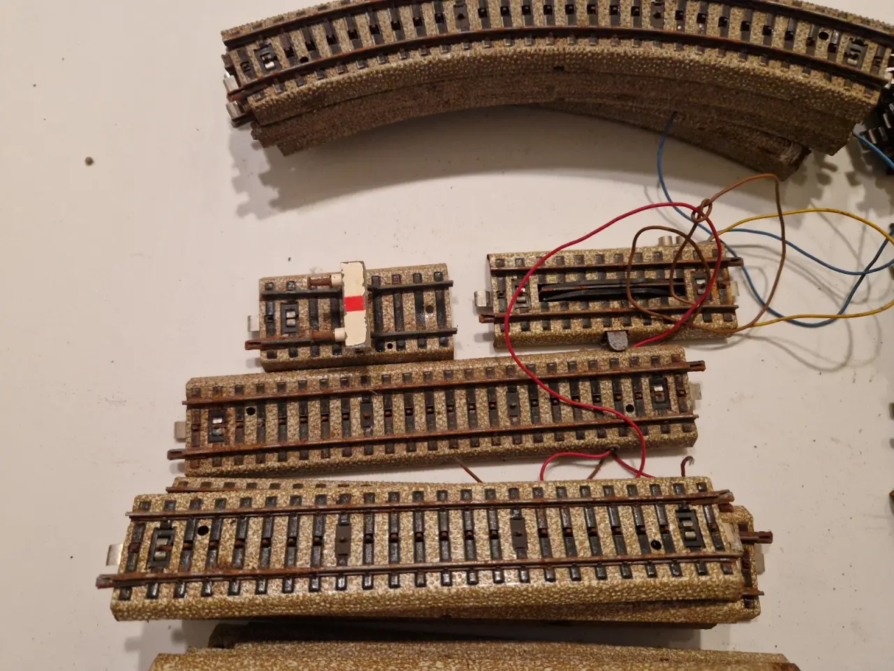 Billede 3 - 33 togskinner til Märklin