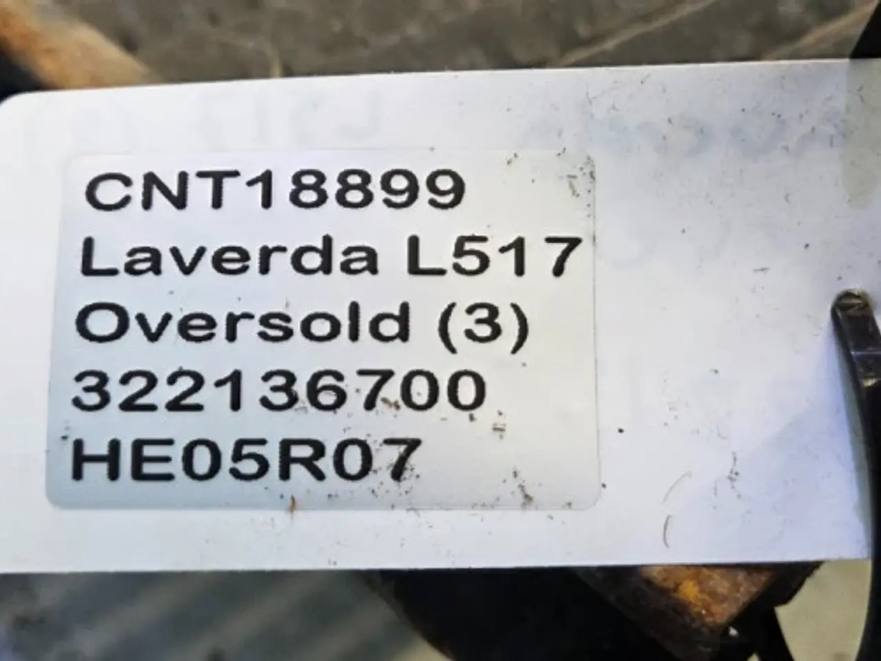 Billede 9 - Laverda L517 Oversold (3) 322136700