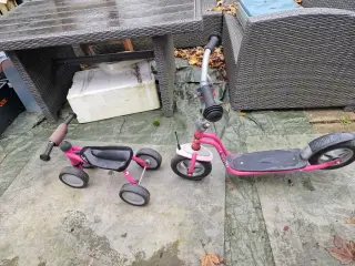PUKY løbehjul og løbecykel