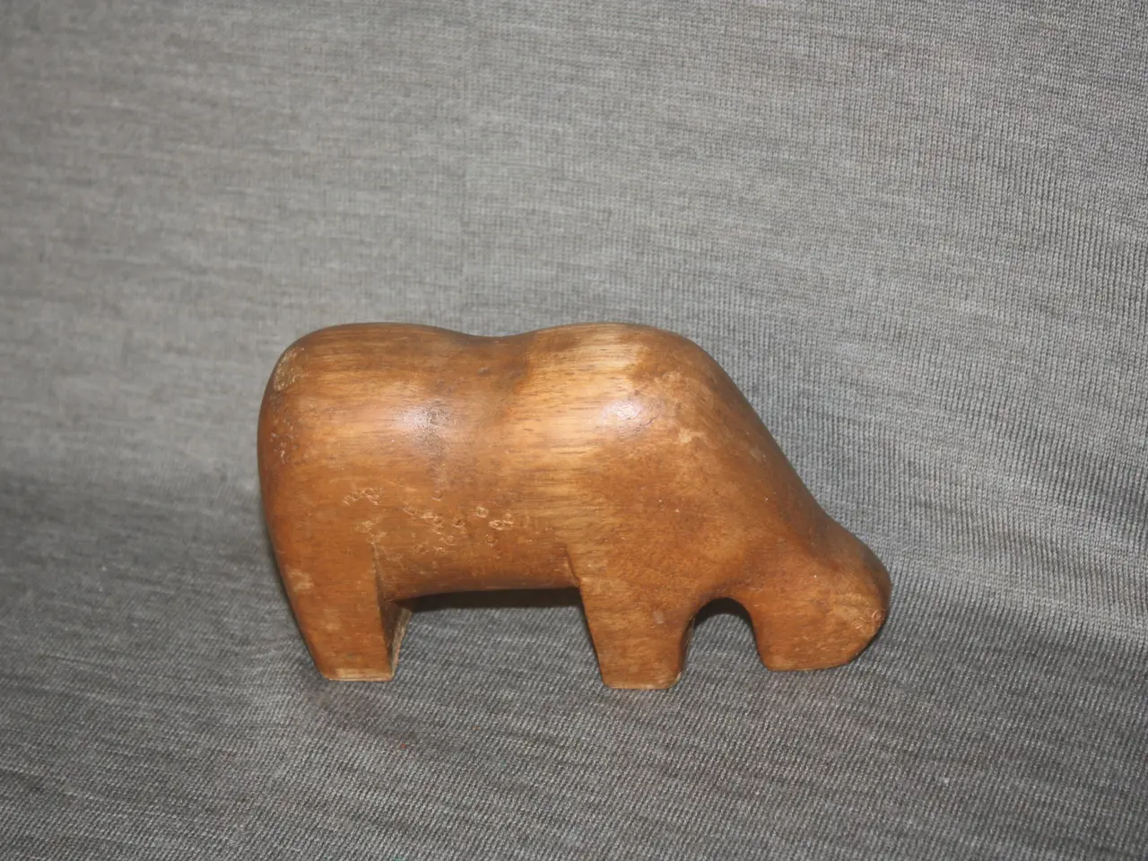 Billede 2 - Træ figur længde 12,5 cm, højde 7,5 cm