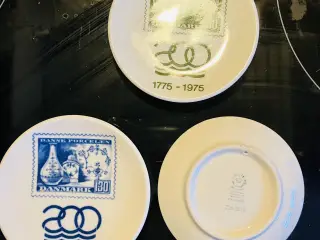 Frimærke platter