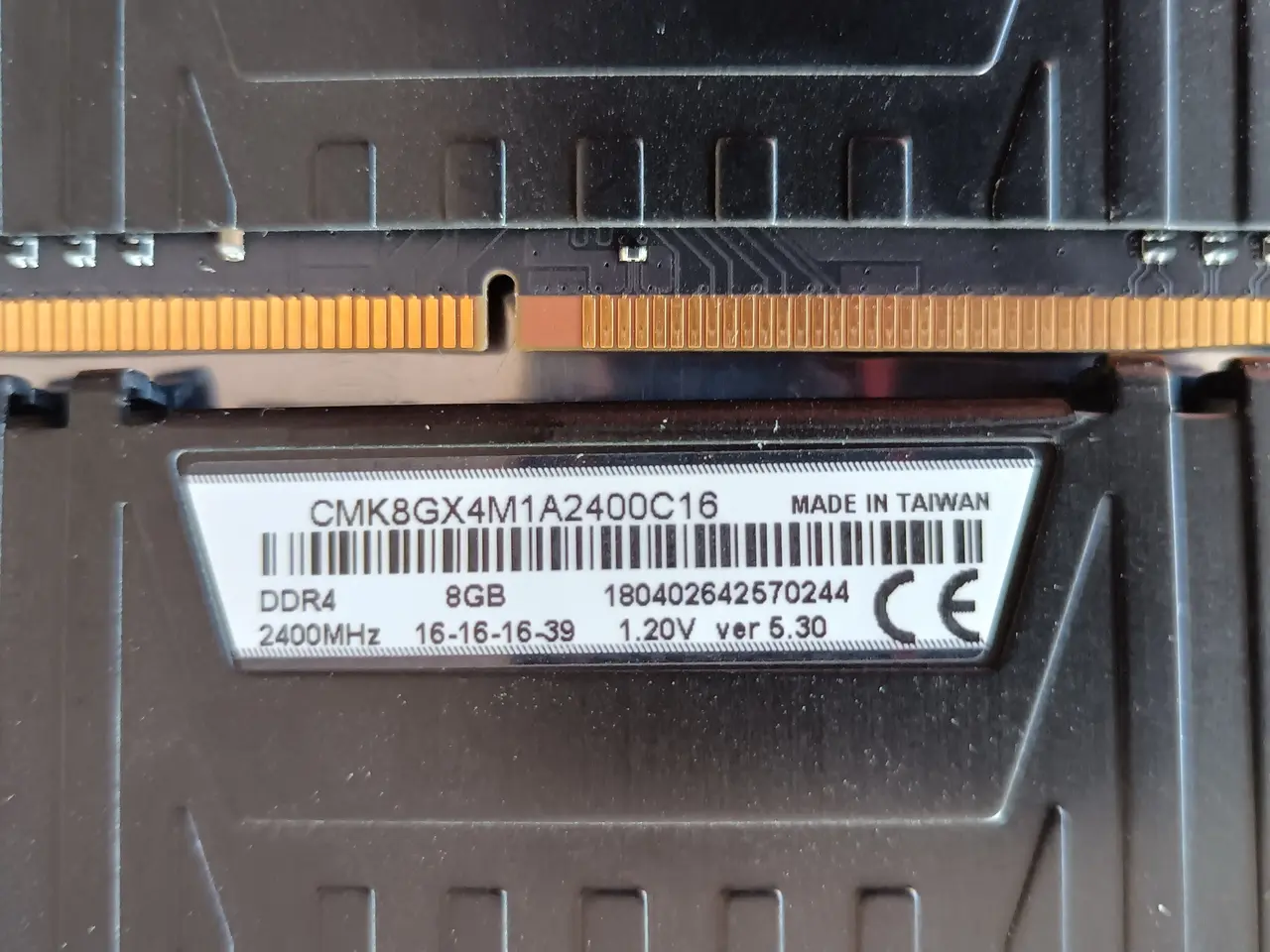 Billede 3 - 32Gb PC4 RAM 4 X 8 GB