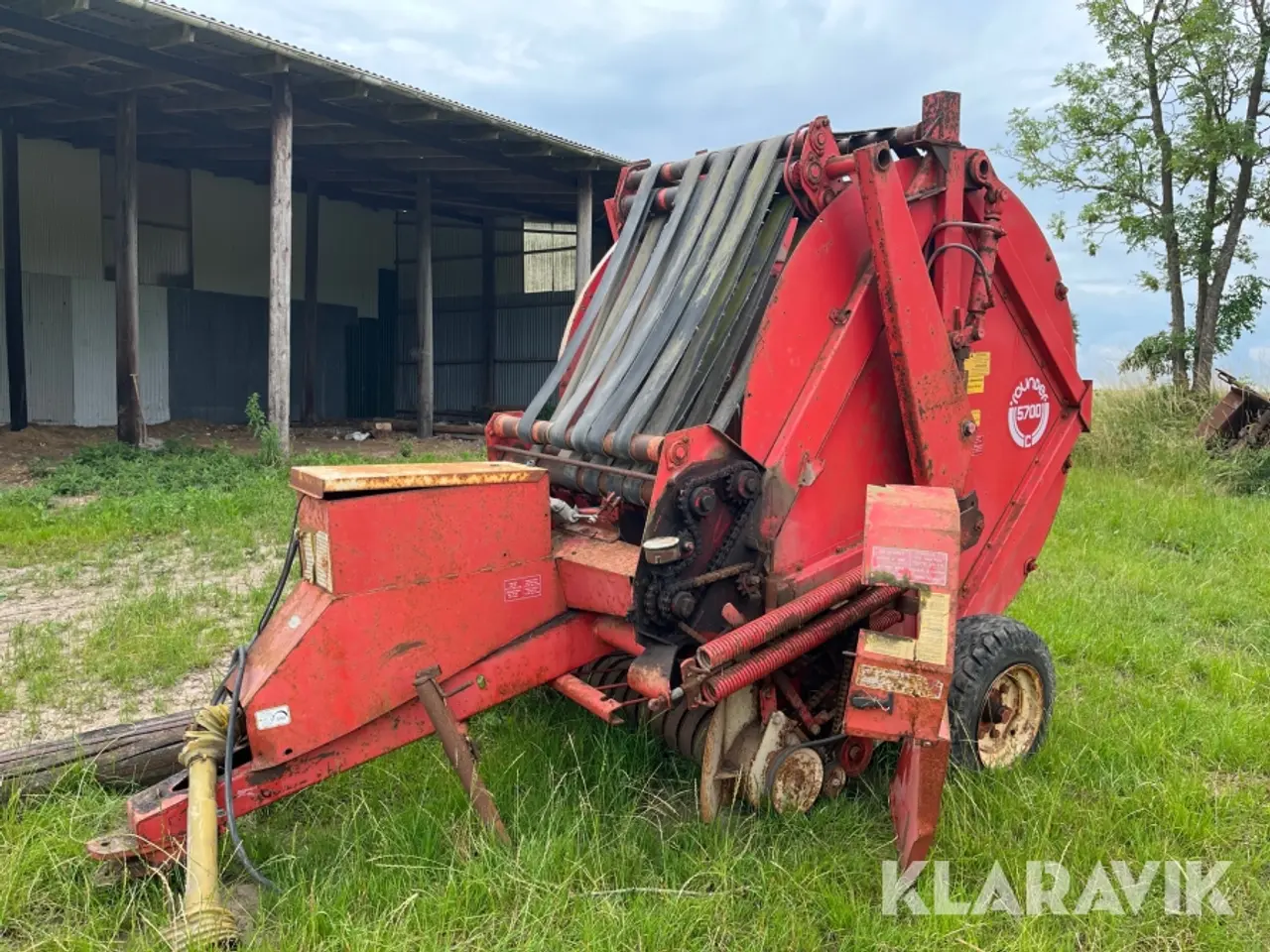 Billede 1 - Rundballepresser Hesston Rounder 5700