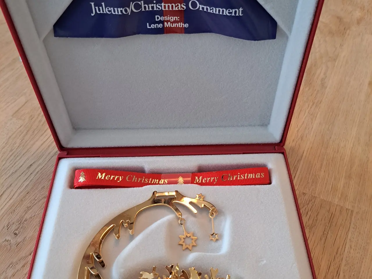 Billede 2 - Georg Jensen juleuro, Slæde 1995