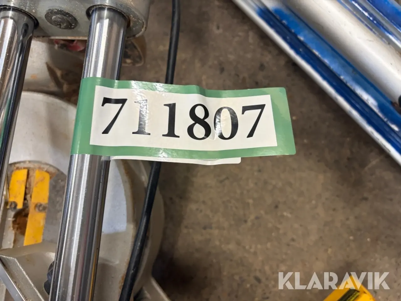 Billede 11 - Kap-/geringssav Dewalt DW712N med stativ
