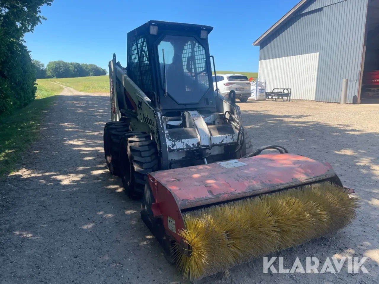 Billede 7 - Minilæsser Bobcat 853 med tilbehør