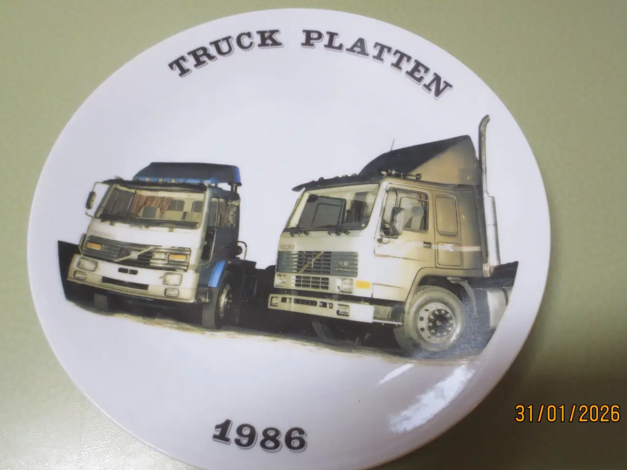 Billede 4 - 5 stk Truck Platter Årg 1985 til 1989