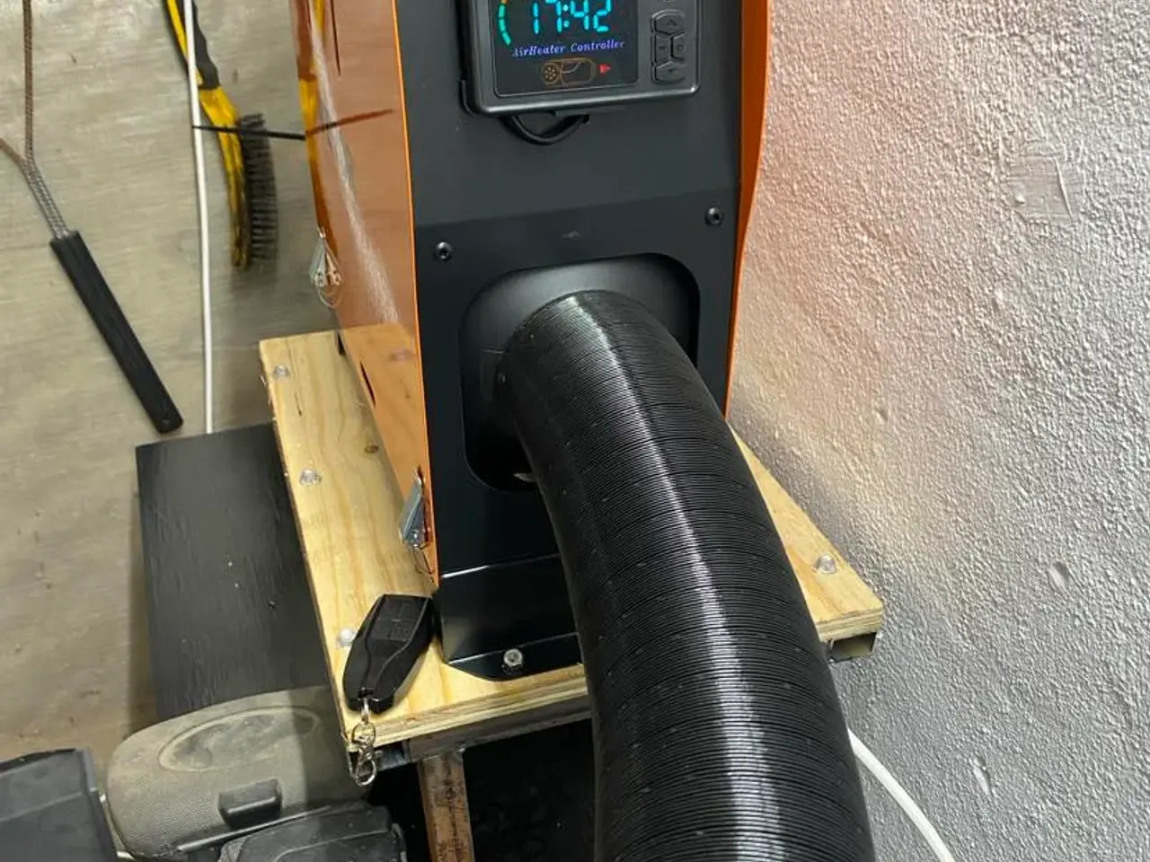 Billede 2 - Dieselfyr 8kw med Bluetooth og auto start stop 