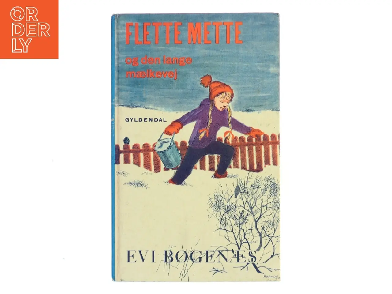 Billede 1 - Flette Mette og den lange Mælkevej af Evi Bogenæs (Bog)