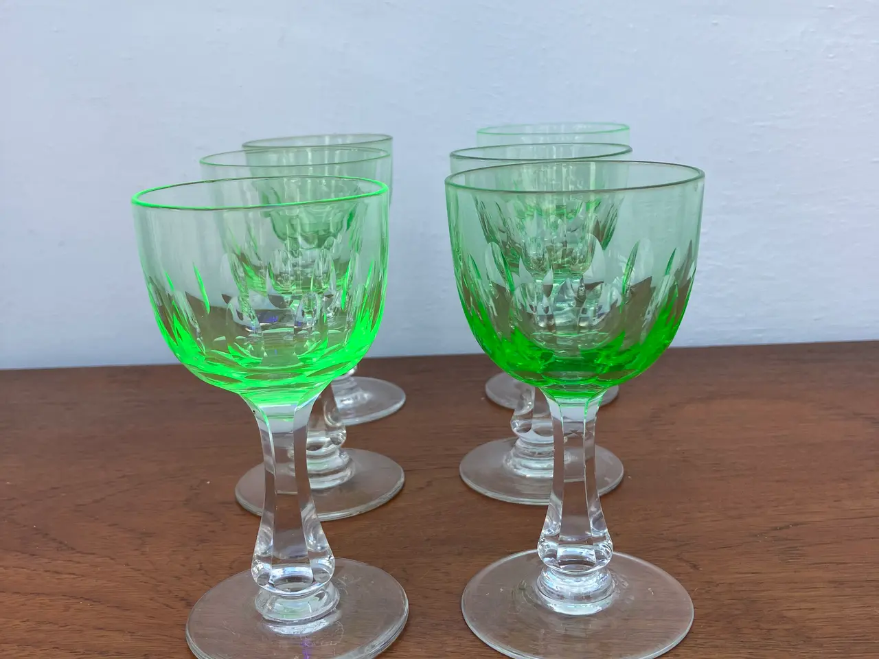 Billede 2 - Derby Holmegaard glas i Uranglas