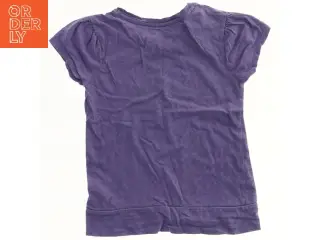 Lilla T-Shirt med Minnie Mouse tryk fra Disney (str. 116)
