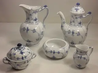 ROYAL COPENHAGEN MUSSELMALET, TILBEHØR KAFFESTEL 2