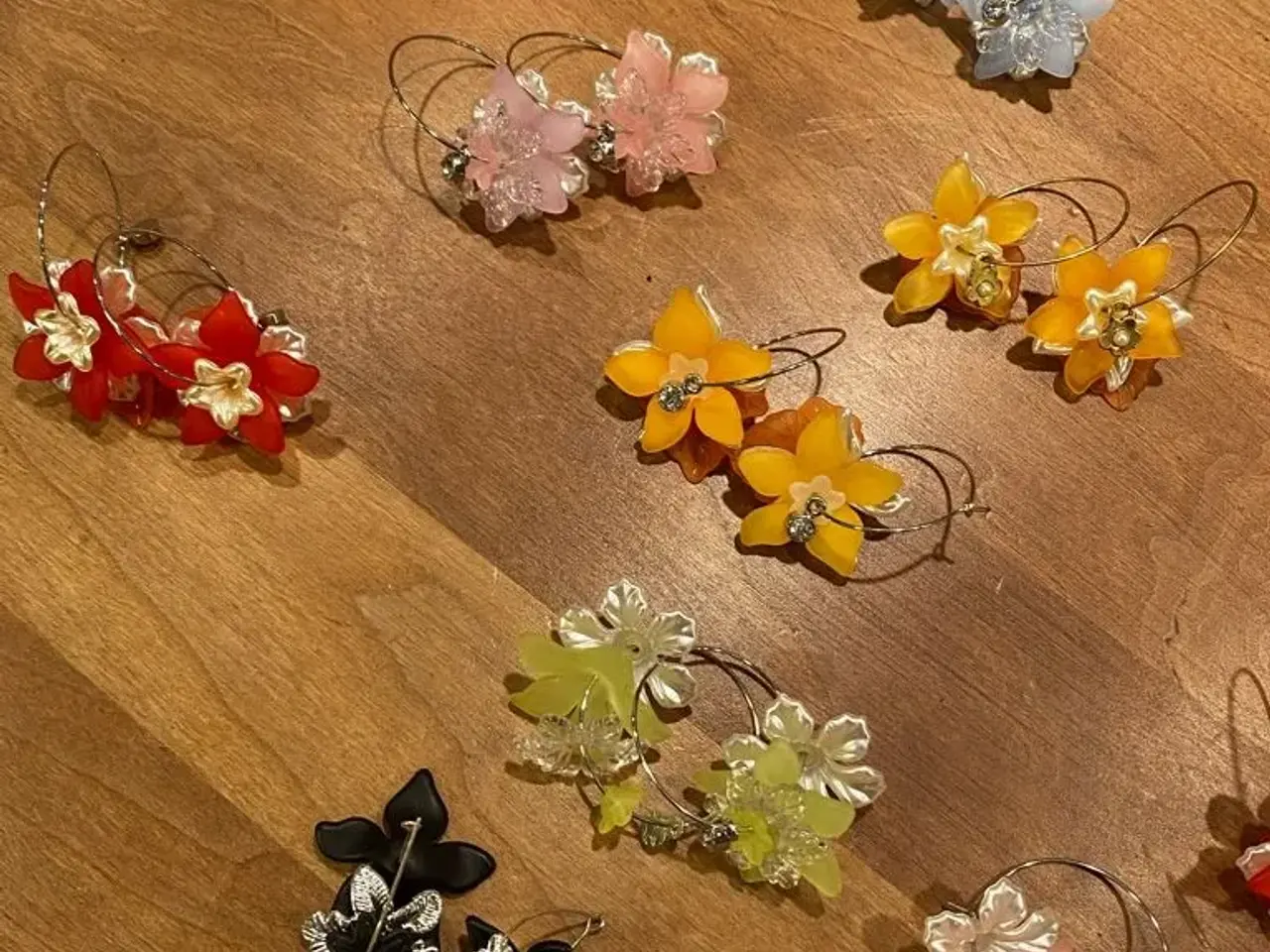 Billede 13 - Blomster øreringe