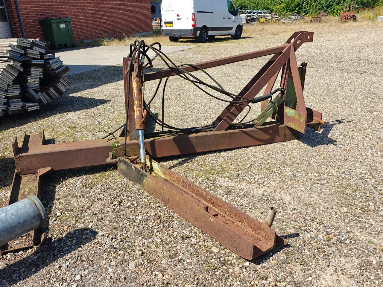 Billede 5 - Vejskraber med hydraulisk hældning