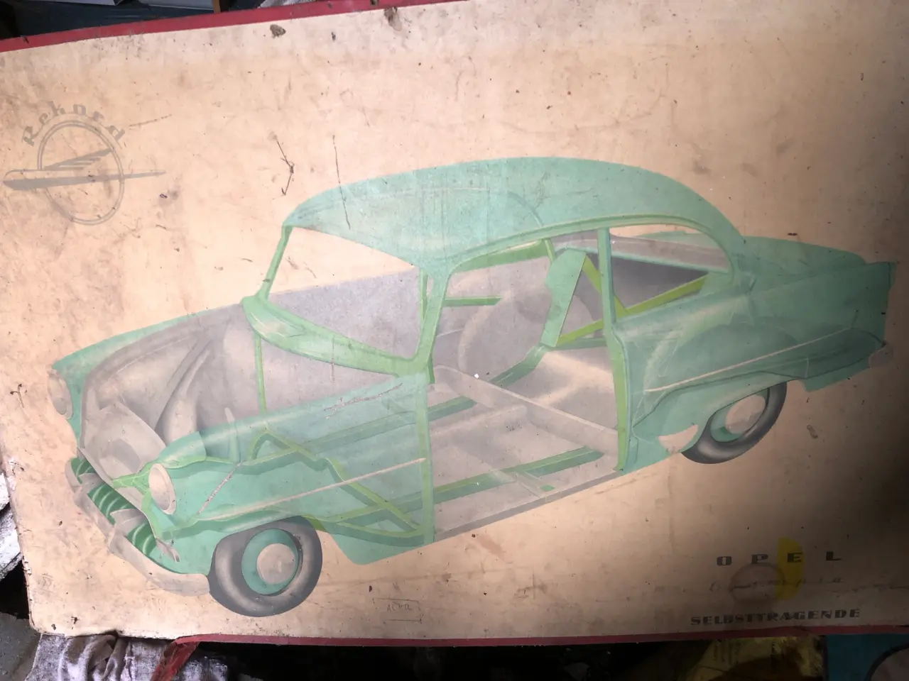Billede 3 - OPEL REKORD tavler