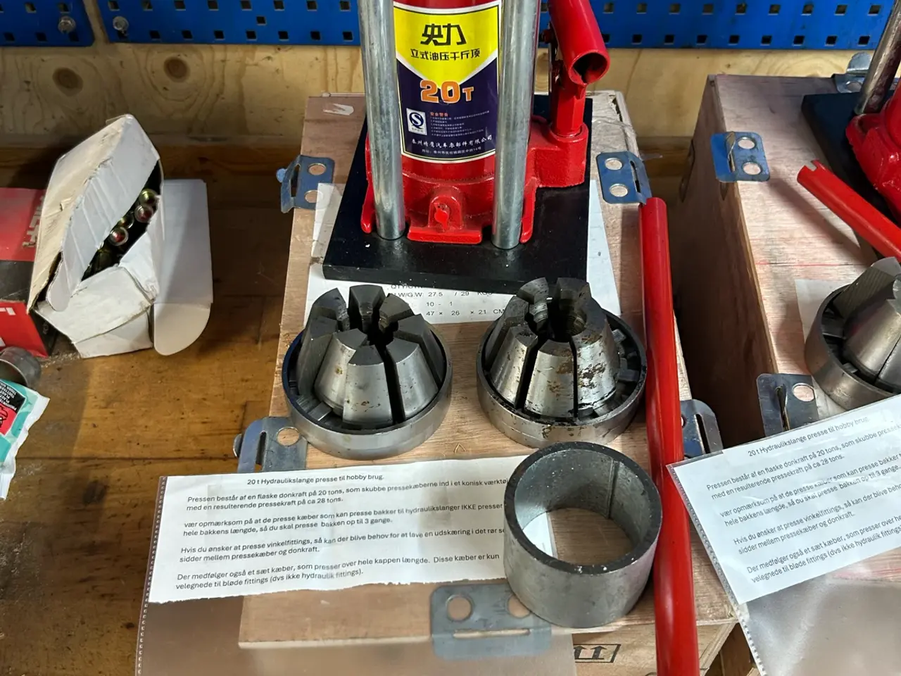 Billede 4 - Hydraulisk slangepresser 