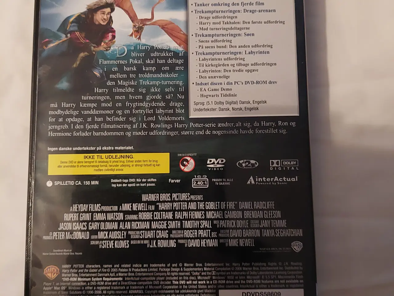 Billede 9 - Harry Potter DVD forskellige