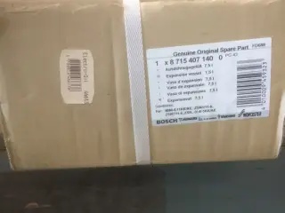 Bosch trykekspantion