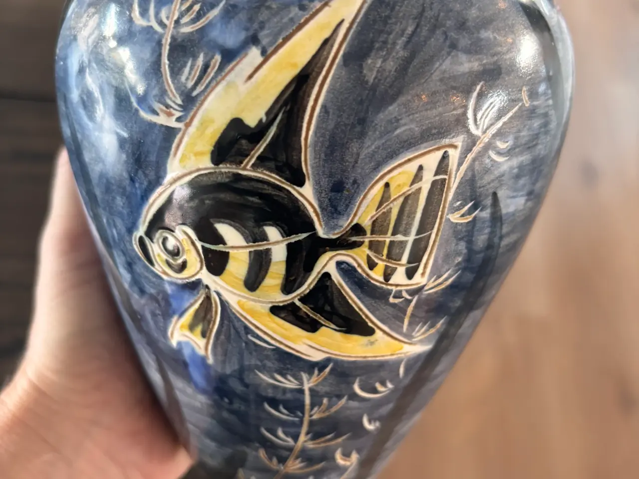 Billede 5 - Eslau keramik vase “nethe”
