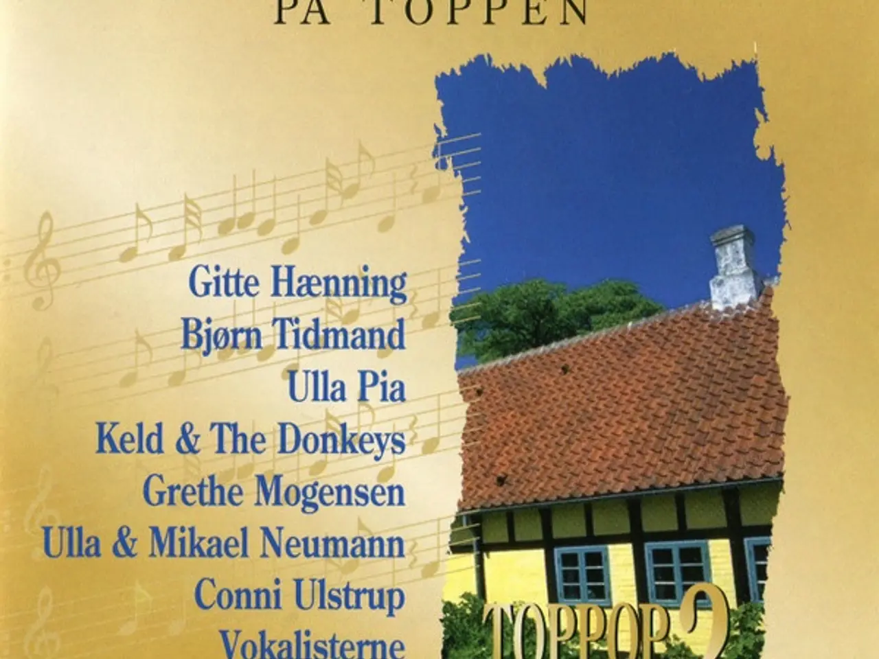 Billede 1 - Diverse kunstnere – Dansk På Toppen 2 – CD