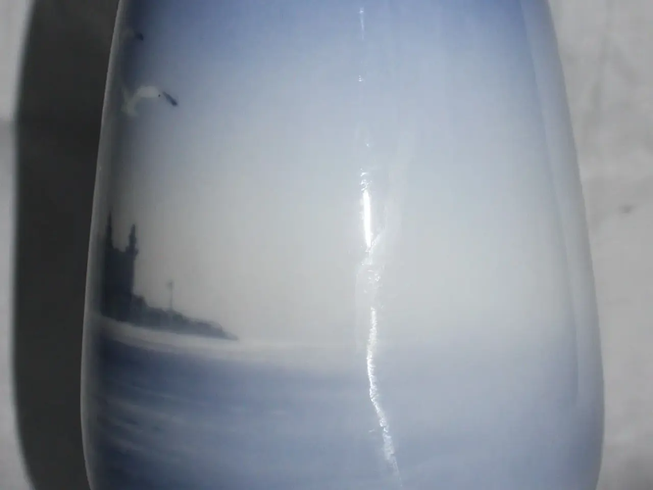 Billede 3 - Vase med Kronborg fra Royal Copenhagen