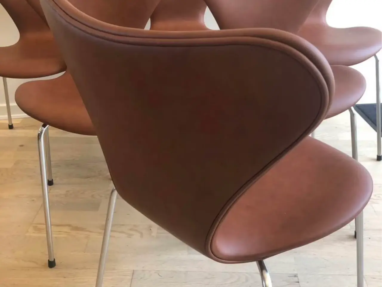 Billede 2 - Syver stolen, Arne Jacobsen, Fritz Hansen, Brandy