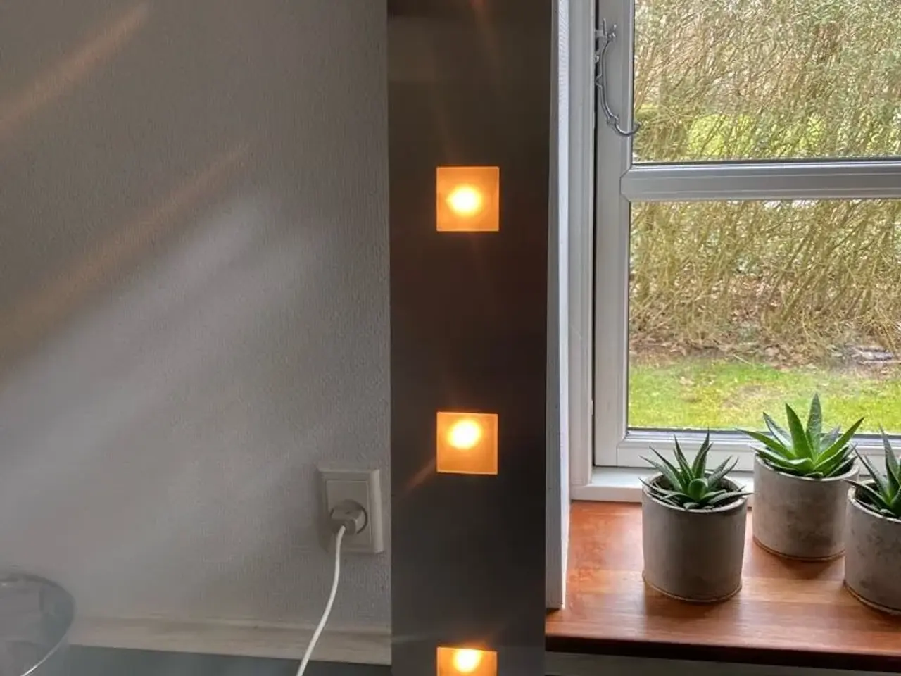 Billede 3 - Væg lampe med lysdæmper